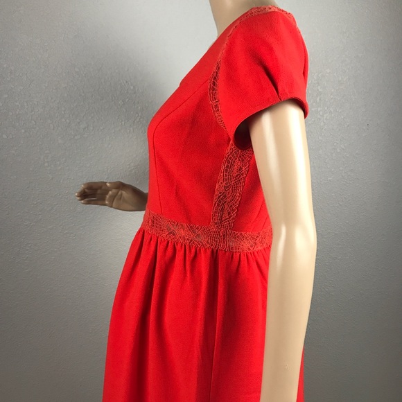 Pins and Needles dress lace peekaboos sz 6 - Picture 2 of 7